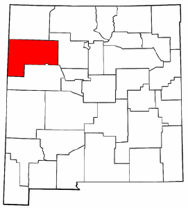 Image:Map of New Mexico highlighting McKinley County.png