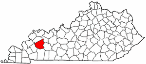 Image:Map of Kentucky highlighting Hopkins County.png