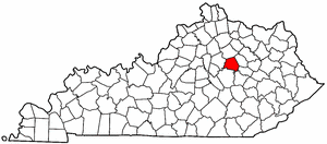 Image:Map of Kentucky highlighting Clark County.png