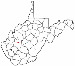 Location of Pinch, West Virginia