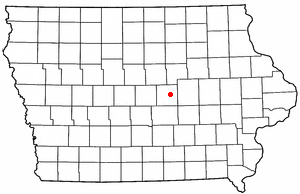 Location of Marshalltown, Iowa