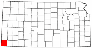 Image:Map of Kansas highlighting Morton County.png