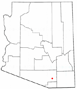 Location of Corona de Tucson, Arizona