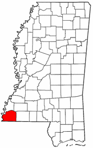 Image:Map of Mississippi highlighting Wilkinson County.png