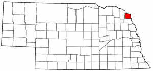 Image:Map of Nebraska highlighting Dakota County.png