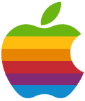 Original corporate Apple logo