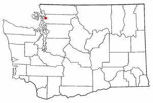 Location of Bay View, Washington