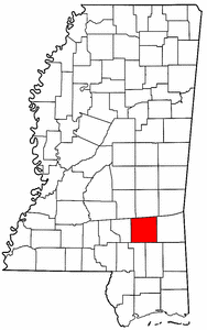Image:Map of Mississippi highlighting Jones County.png