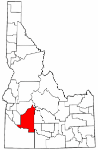 Image:Map of Idaho highlighting Elmore County.png