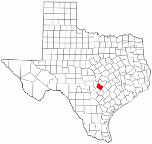 Image:Map of Texas highlighting Hays County.png