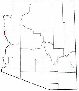 Location of Mojave Ranch Estates, Arizona