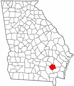 Image:Map of Georgia highlighting Pierce County.png