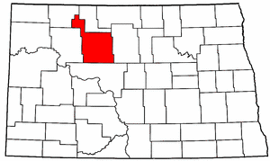 Image:Map of North Dakota highlighting Ward County.png