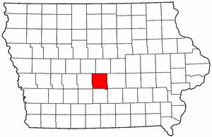 Image:Map of Iowa highlighting Polk County.png