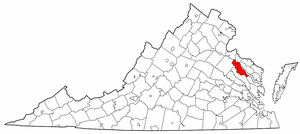 Image:Map of Virginia highlighting Essex County.png