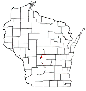 Location of Monroe, Wisconsin