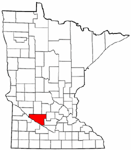 Image:Map of Minnesota highlighting Renville County.png