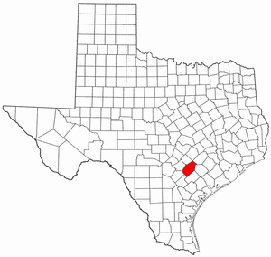 Image:Map of Texas highlighting Gonzales County.png
