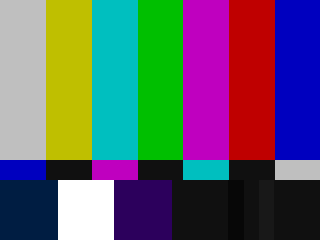 The SMPTE color bars