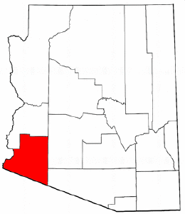 Image:Map of Arizona highlighting Yuma County.png