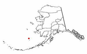 Location of Saint Paul, Alaska