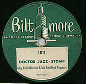 Label of a Biltmore Record by  