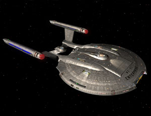 The starship Enterprise (NX-01)