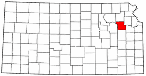Image:Map of Kansas highlighting Shawnee County.png
