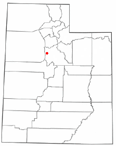 Location of Fairfield, Utah