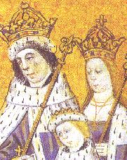 Edward V with his parents  and 