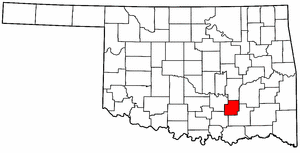 Image:Map of Oklahoma highlighting Coal County.png