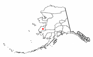 Location of Pitkas Point, Alaska