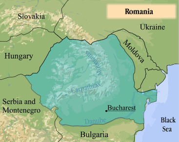 Present-day Romania