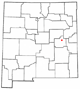 Location of Fort Sumner, New Mexico