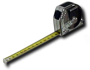 Self-retracting pocket tape measure