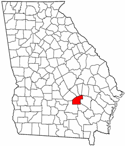 Image:Map of Georgia highlighting Jeff Davis County.png