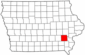 Image:Map of Iowa highlighting Washington County.png