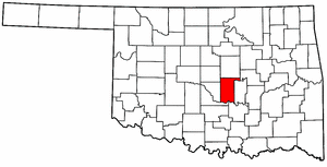 Image:Map of Oklahoma highlighting Pottawatomie County.png