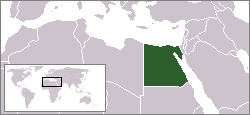 Location of Egypt