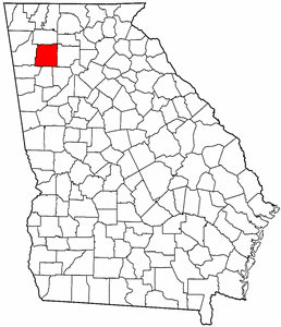 Image:Map of Georgia highlighting Bartow County.png