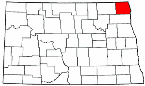 Image:Map of North Dakota highlighting Pembina County.png