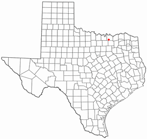 Location of Gunter, Texas