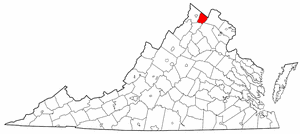 Image:Map of Virginia highlighting Clarke County.png