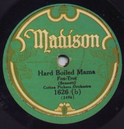 Label of a Madison Record