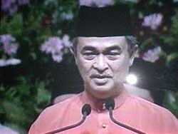 Current UMNO Chairman:Abdullah Ahmad Badawi