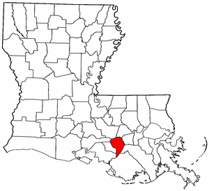 Image:Map of Louisiana highlighting Assumption Parish.png