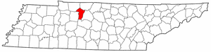 Image:Map of Tennessee highlighting Cheatham County.png