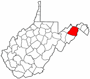 Image:Map of West Virginia highlighting Hampshire County.png