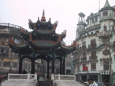 The historic quarter of Shantou, which features both Western and Chinese architecture