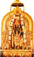 Icon of  installed at the Krishna Mutt in Udupi.